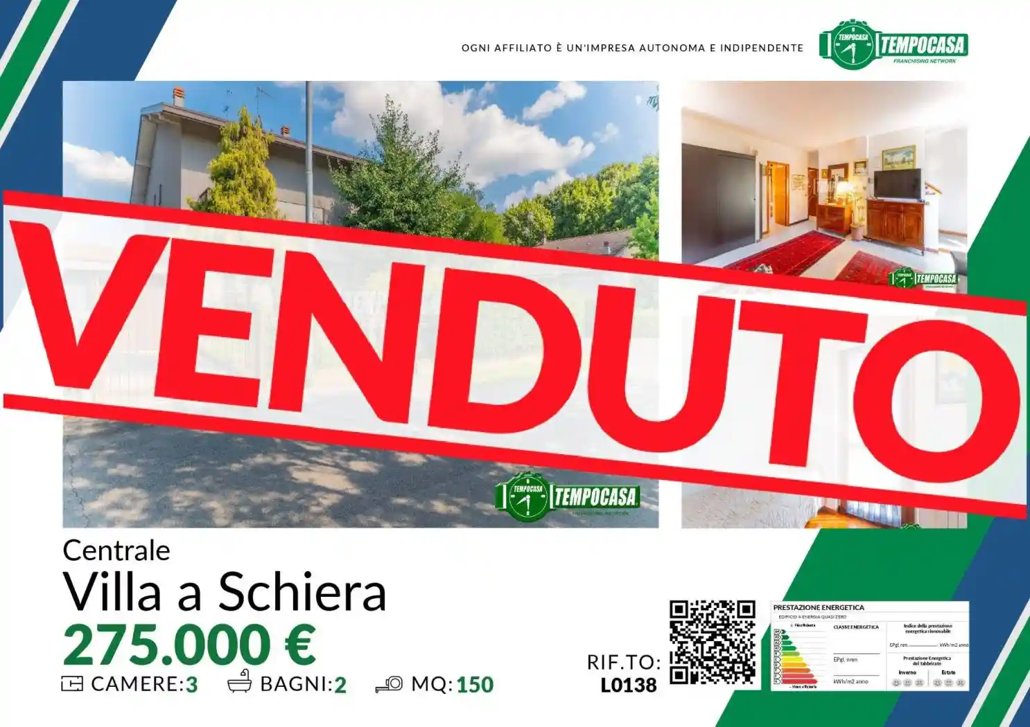 Villetta a schiera in vendita a Inveruno