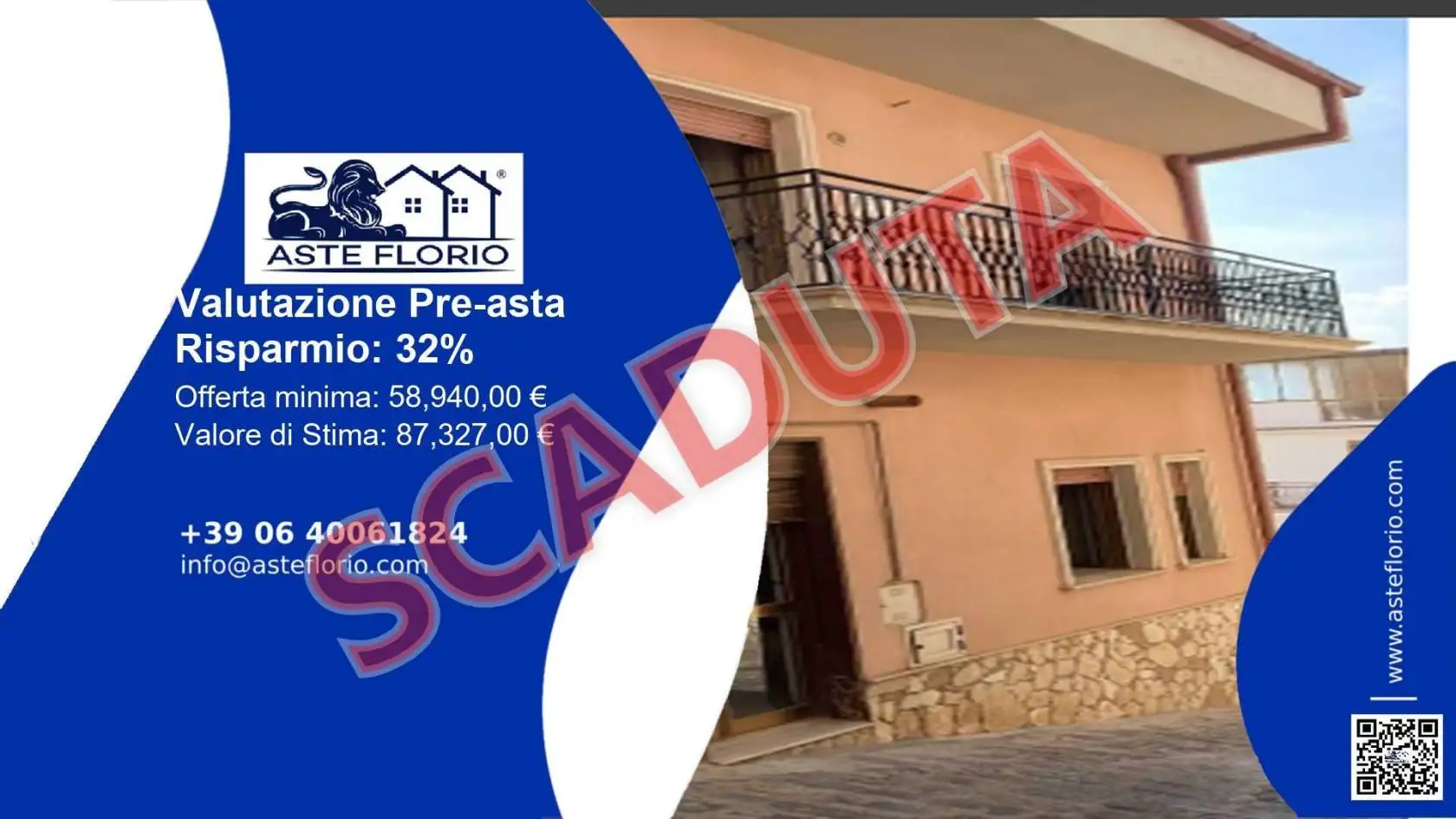 Appartamento in asta a Cianciana