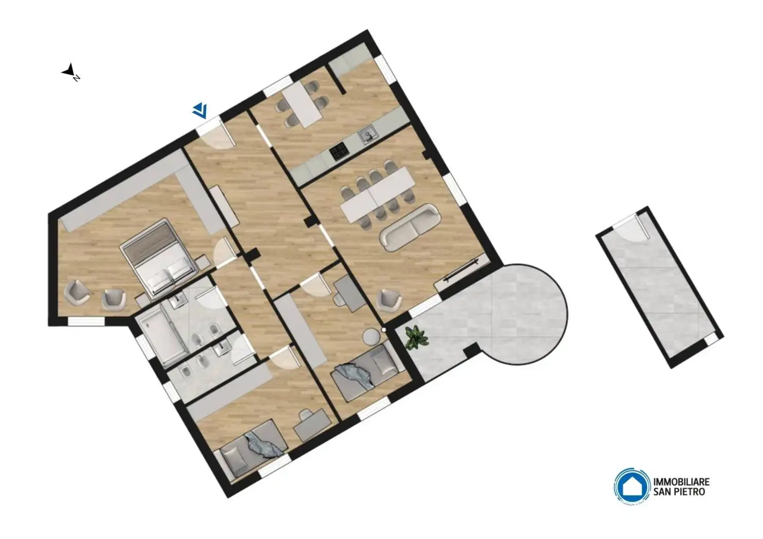 Appartamento in vendita a Cento