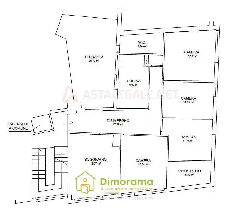 Appartamento in vendita a Castelfiorentino