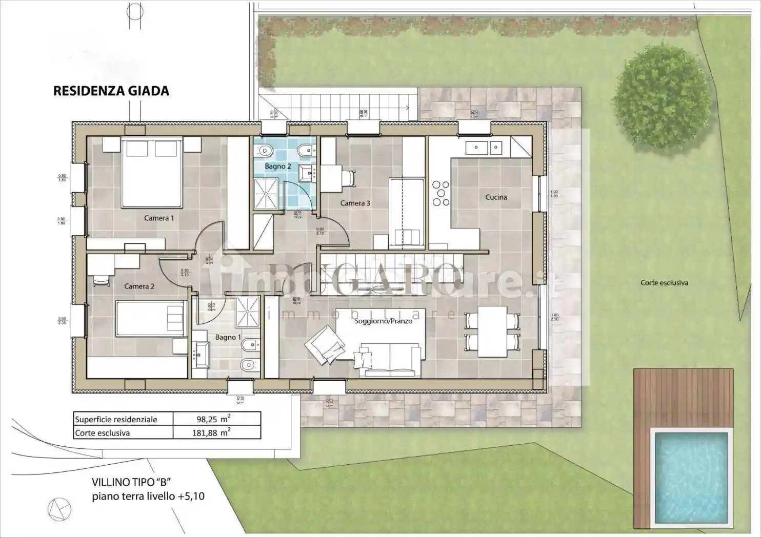 Villa bifamiliare, nuova, 100 m², Marzocca, Senigallia - foto 5