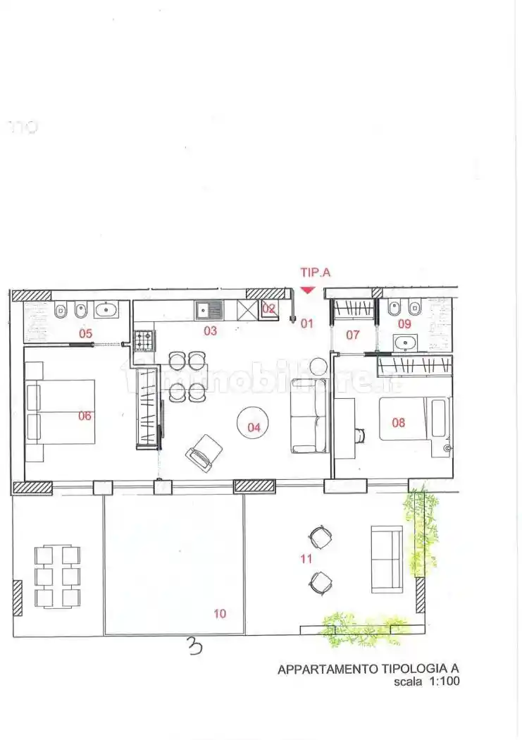 Appartamento in vendita a Roma