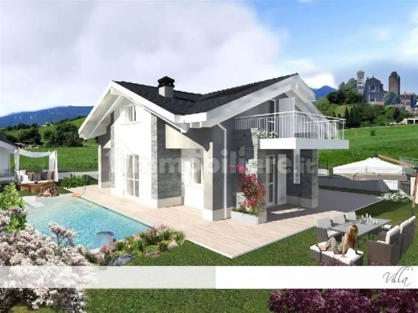 Villa in vendita a Pecetto Torinese