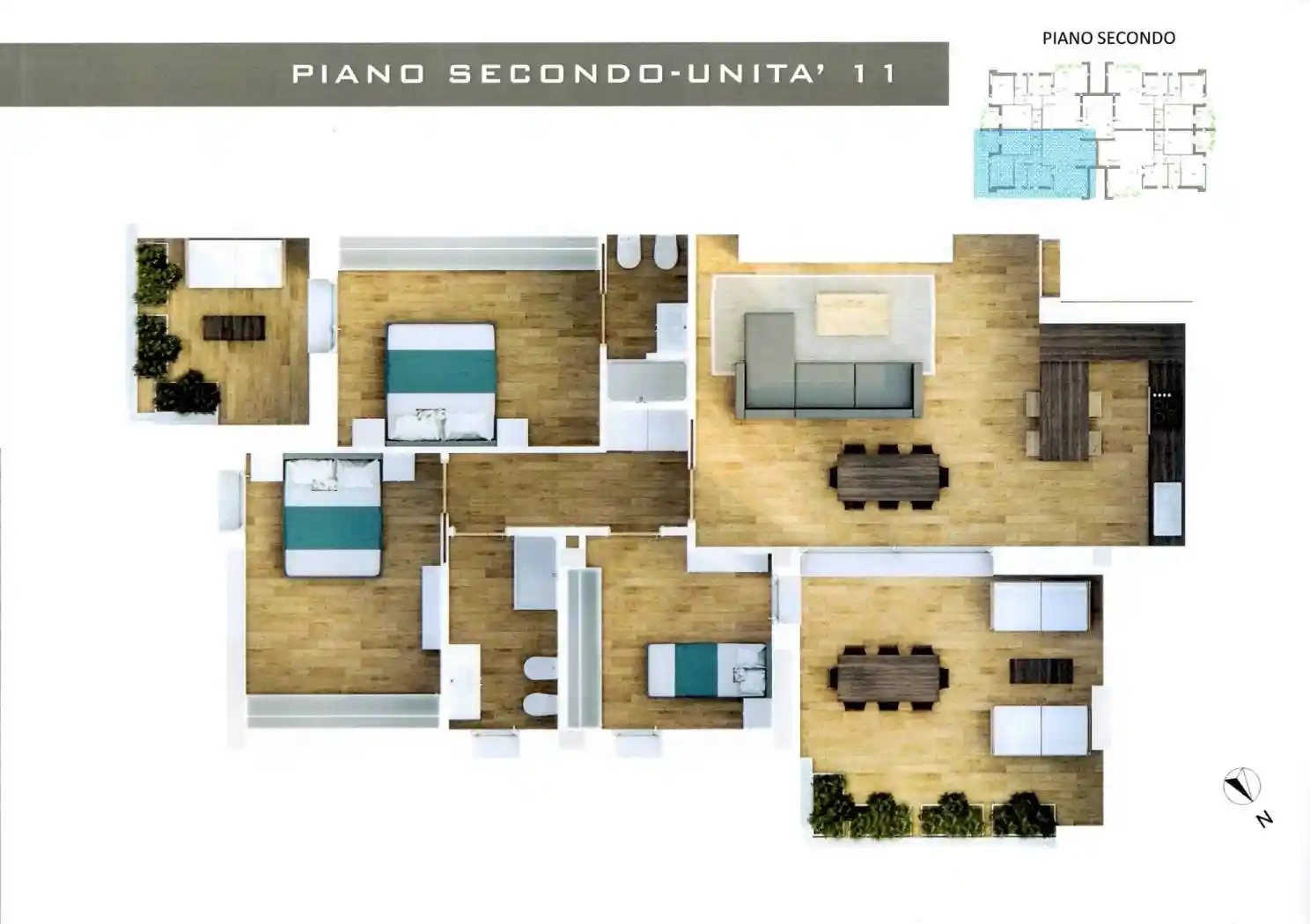 Attico - Mansarda in vendita a Riccione