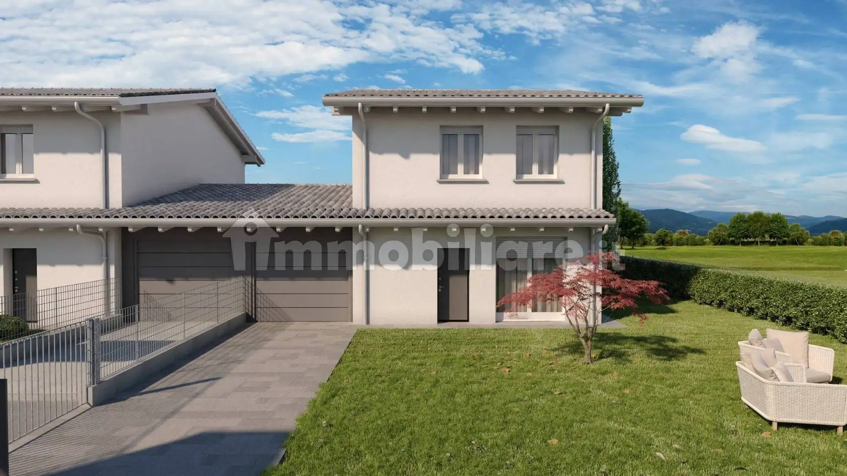 Villa a schiera via Caravaggio 5, Brignano Gera d'Adda - foto 3