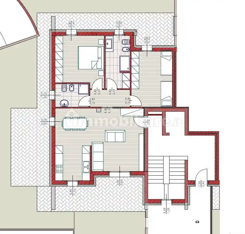 Appartamento in vendita a Piacenza