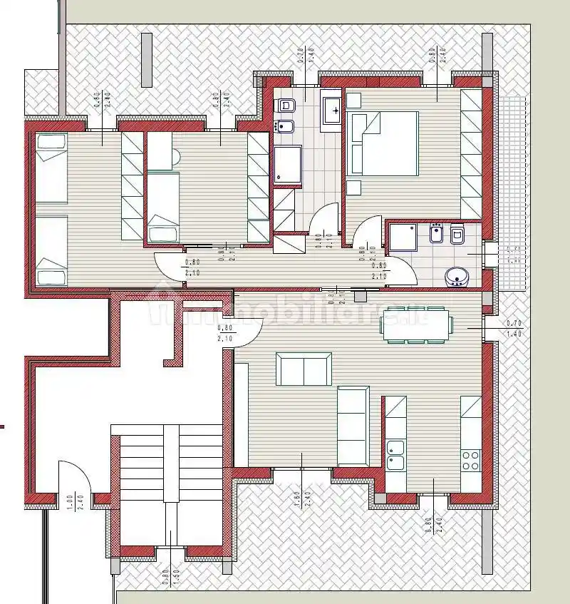 Appartamento in vendita a Piacenza
