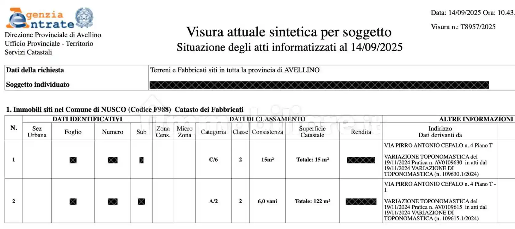 Quadrilocale via Pirro Antonio Cefalo 4, Centro, Nusco - foto 3