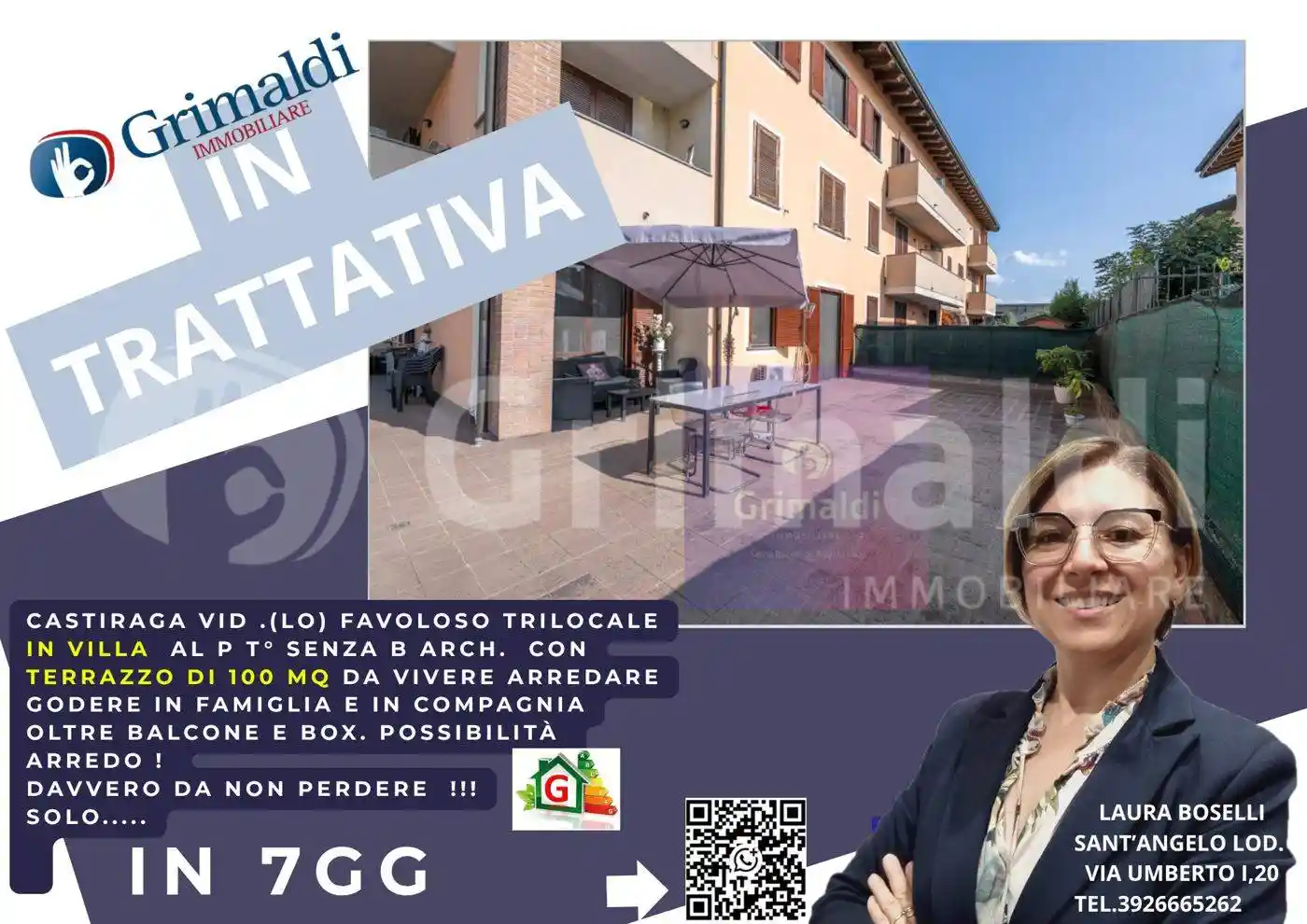 Appartamento in vendita a Castiraga Vidardo