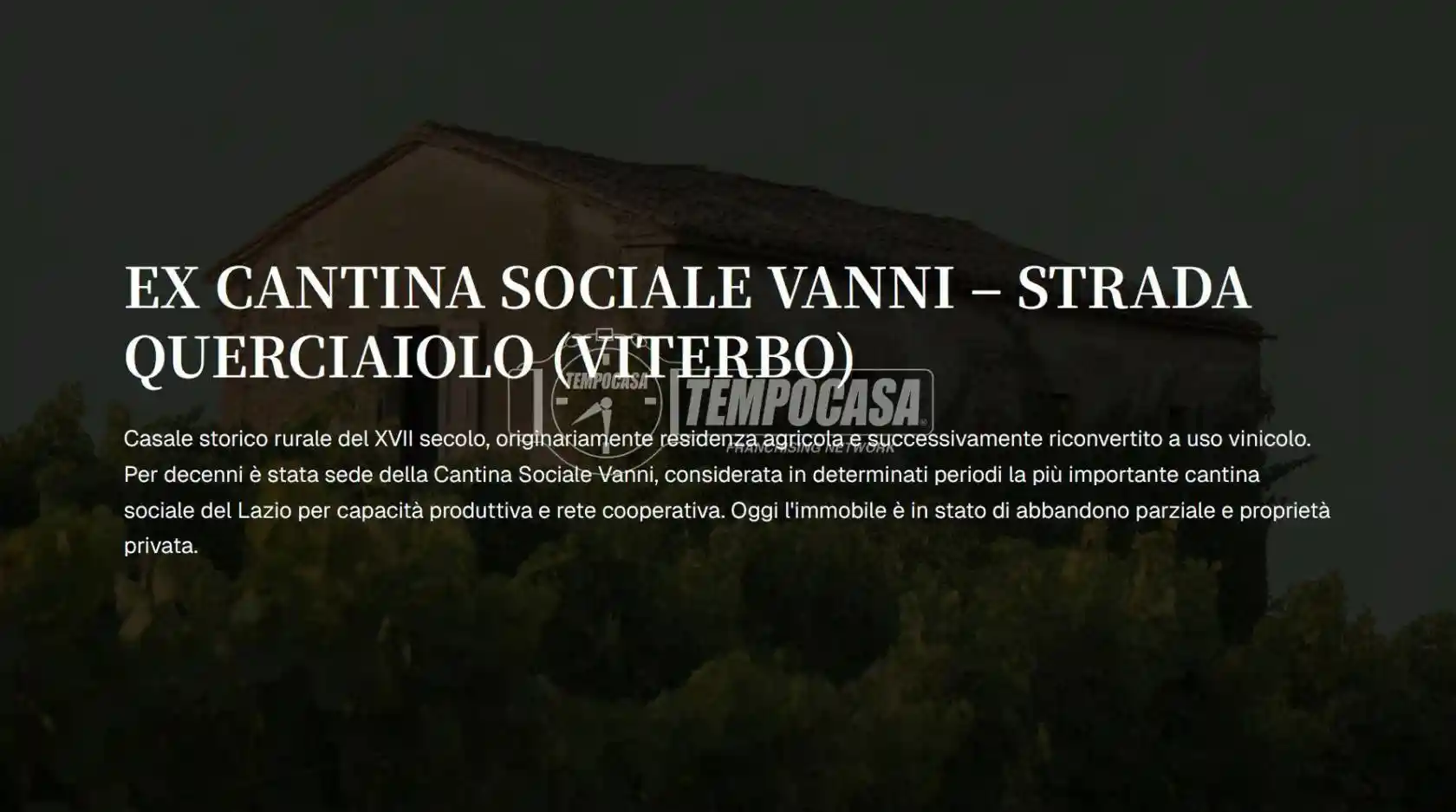 Rustico - Casale in vendita a Viterbo