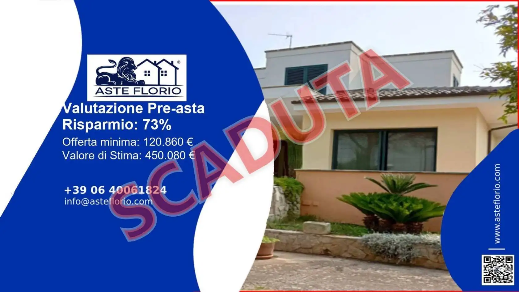 Villetta a schiera in asta a Nociglia