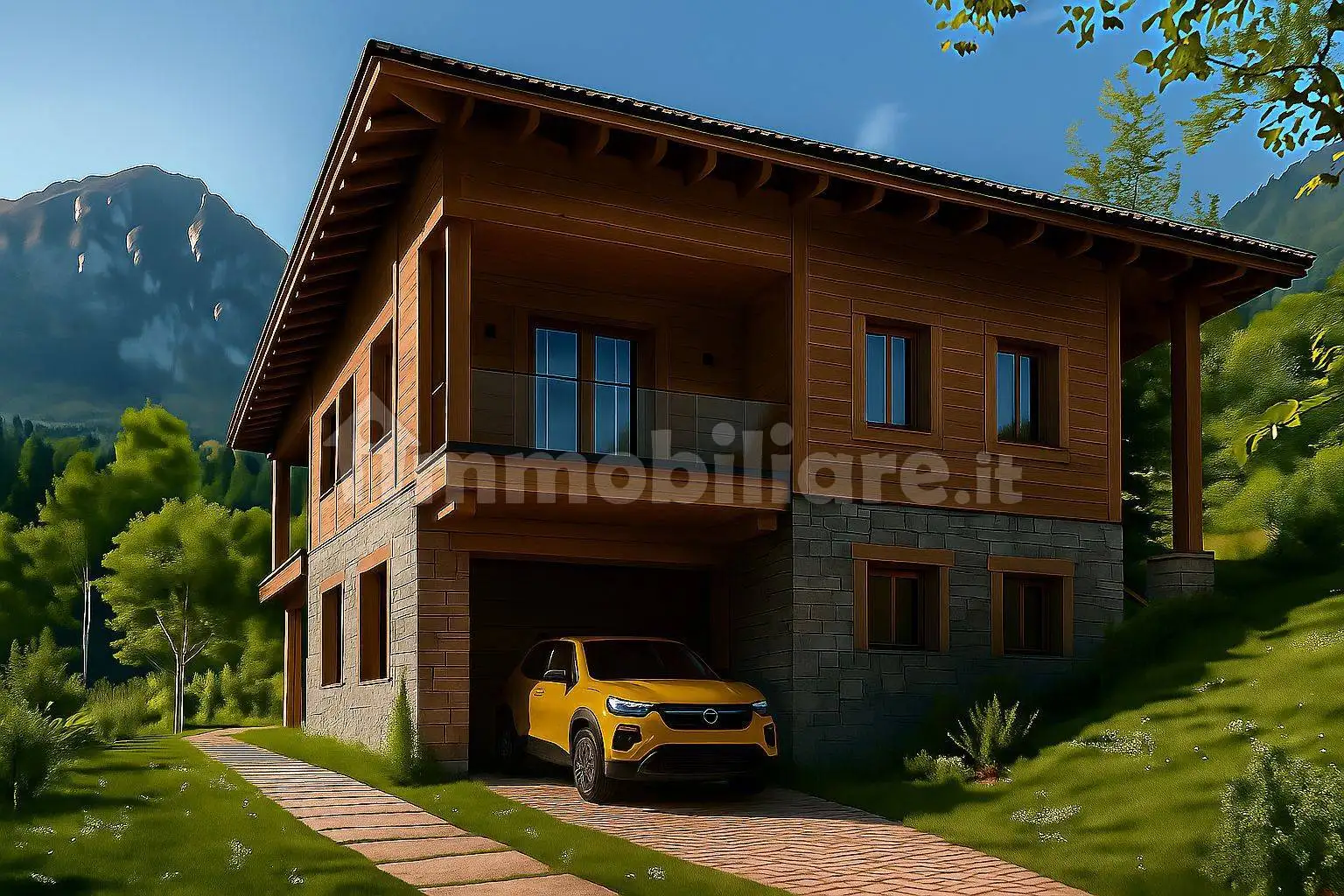 Terratetto unifamiliare frazione Marazzone 88, Bivedo Larido Marazzone, Bleggio Superiore - foto 4