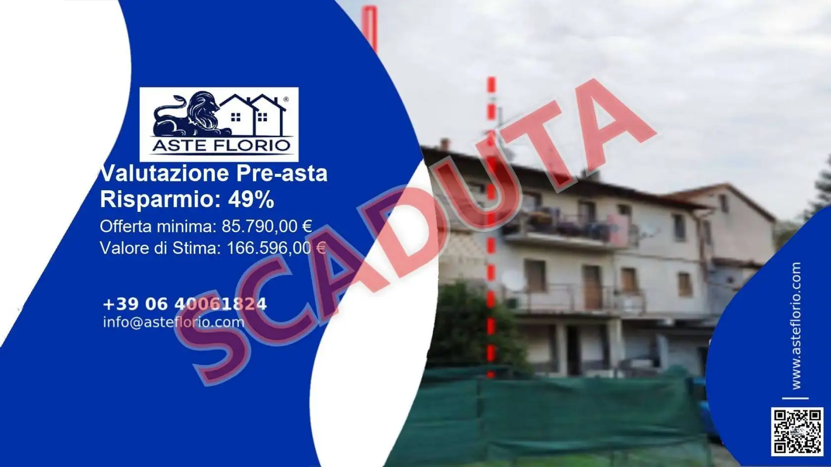 Appartamento in asta a Brissago-Valtravaglia