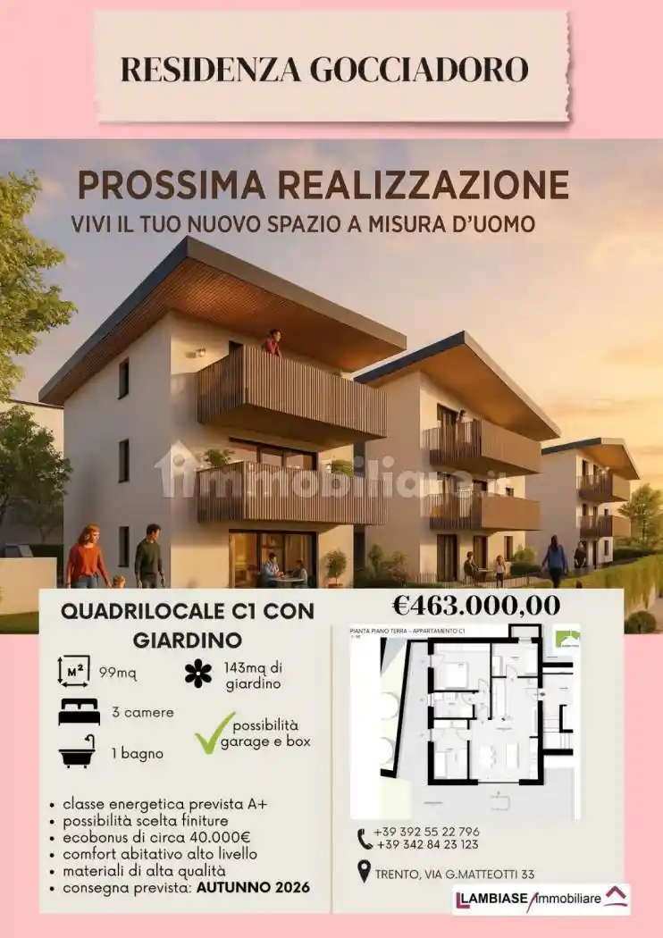 Attico nuovo, 90 m², Bolghera - Ospedale, Trento - foto 3