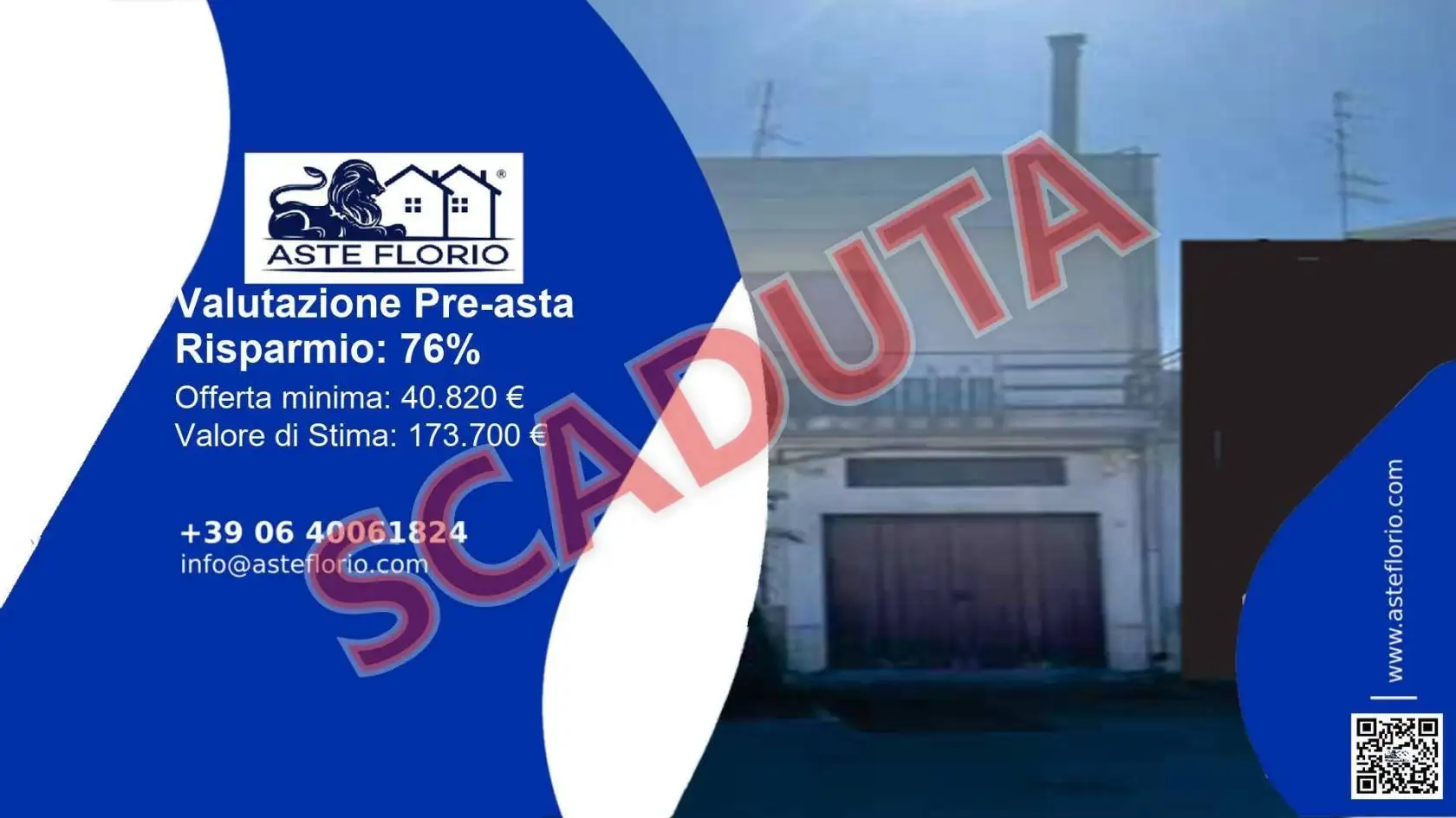 Appartamento in asta a Aradeo