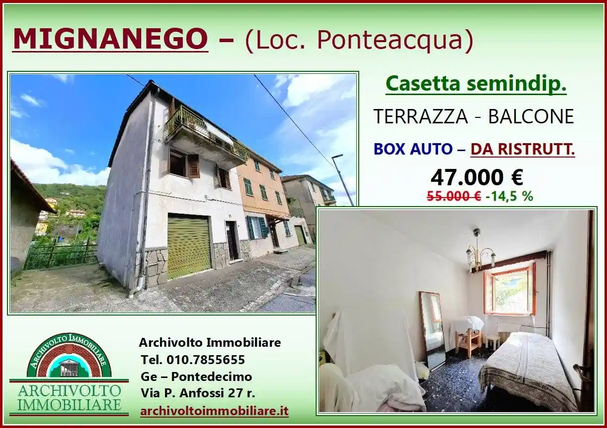 Casa indipendente in vendita a Mignanego