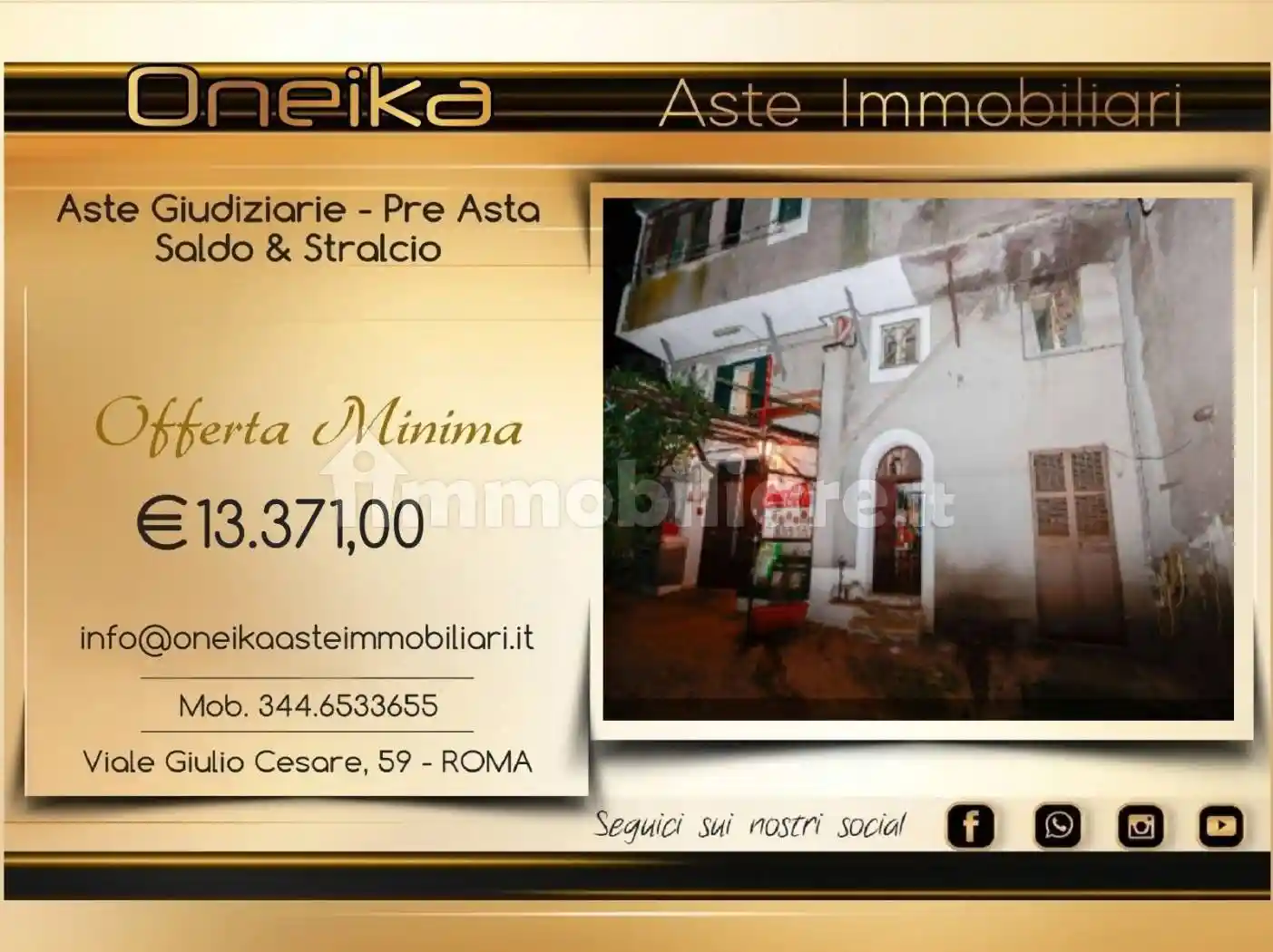 Appartamento in vendita a Nerola