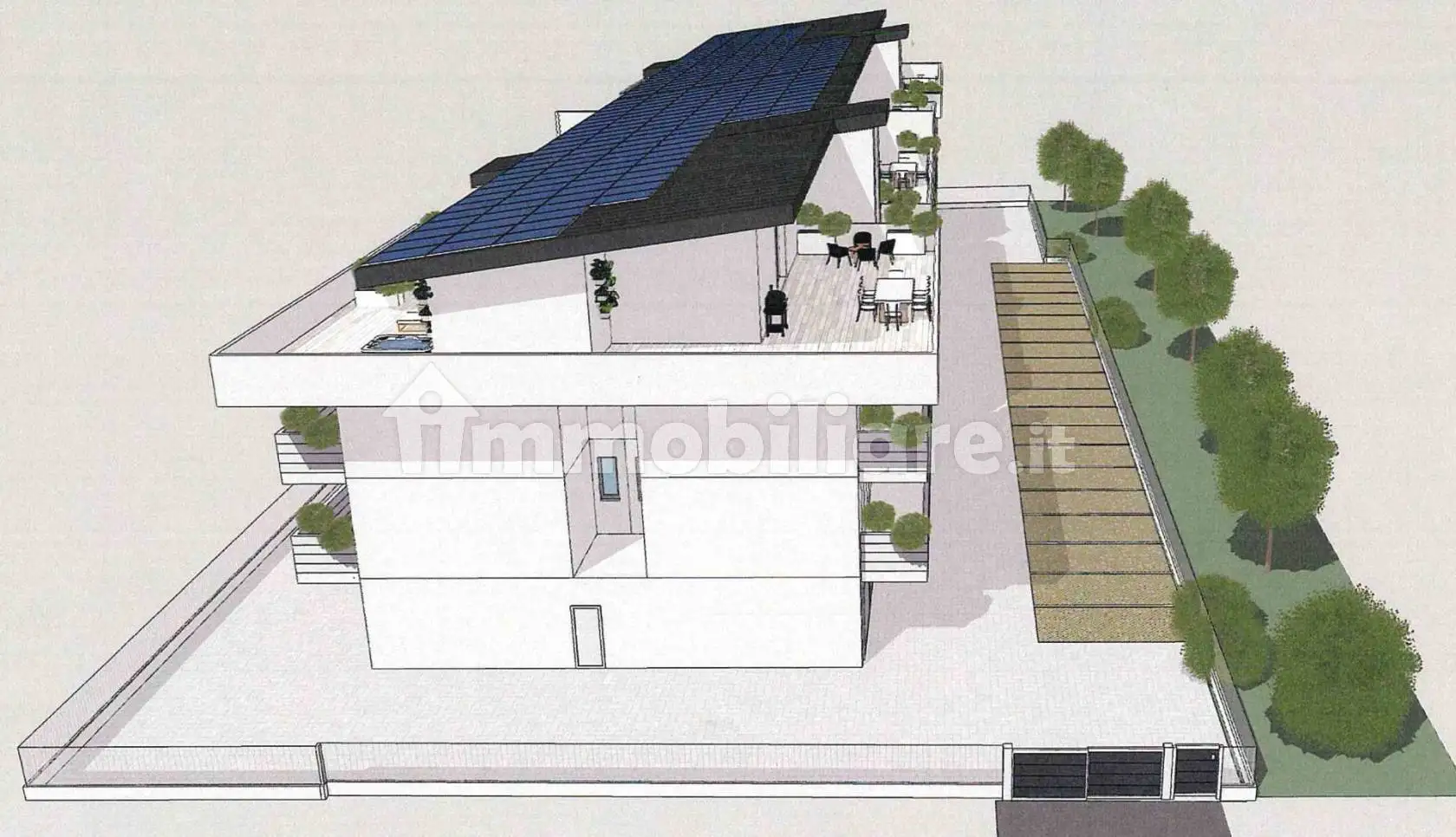 Attico - Mansarda in vendita a Cesena