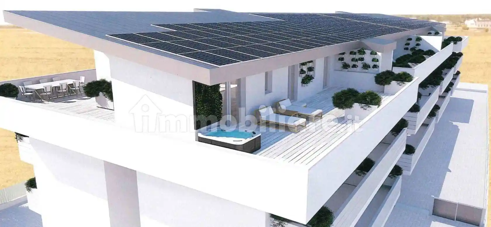 Attico ottimo stato, 204 m², Ippodromo, Cesena - foto 3