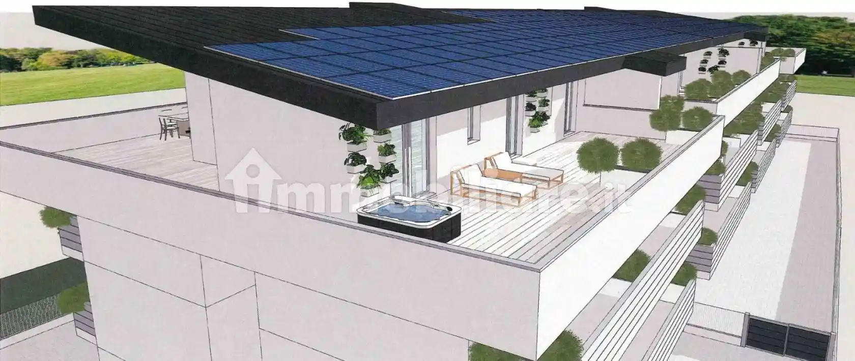 Attico ottimo stato, 204 m², Ippodromo, Cesena - foto 5