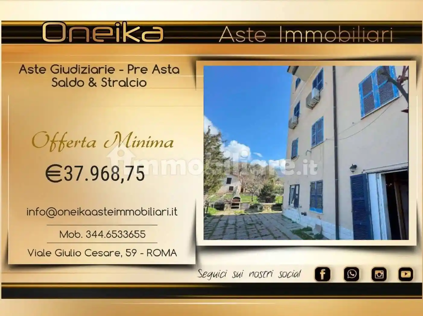 Appartamento in vendita a Subiaco