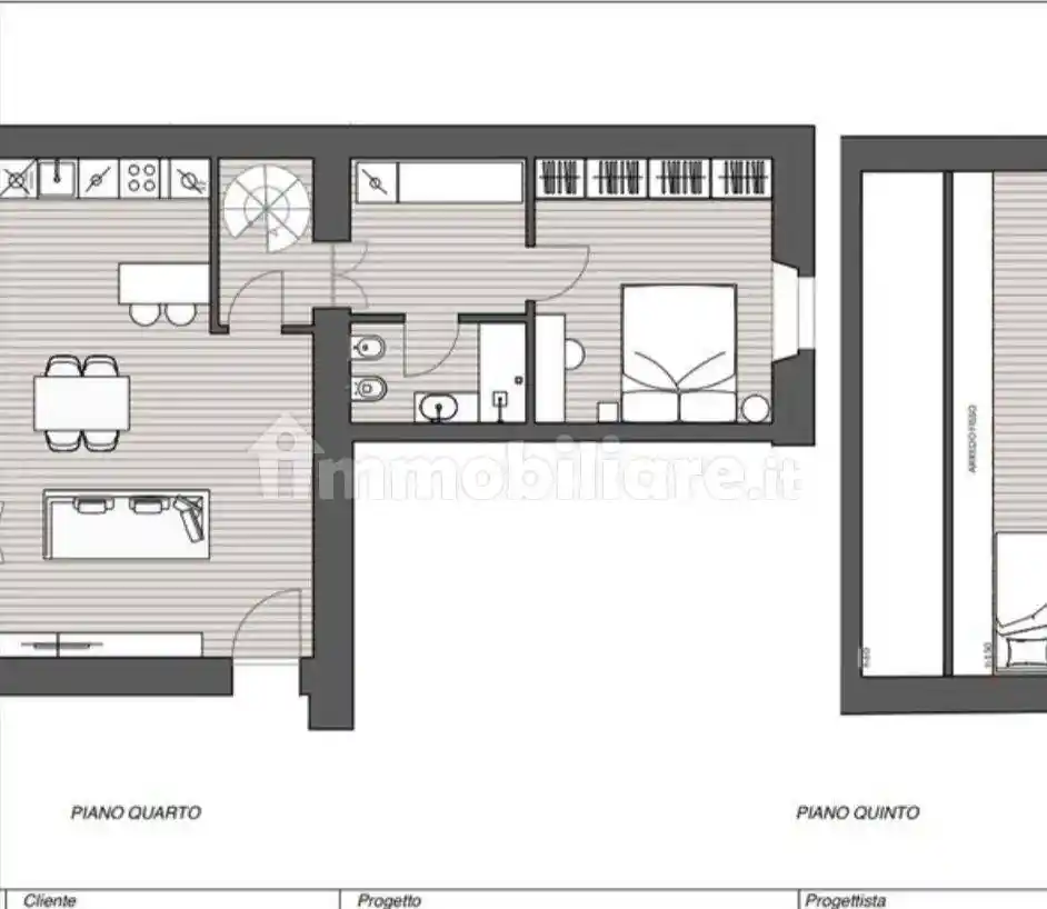 Trilocale piazza Umanitaria 2, Guastalla, Milano - foto 3