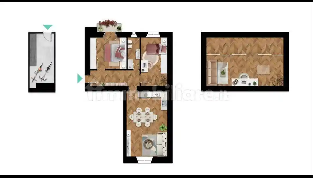 Trilocale piazza Umanitaria 2, Guastalla, Milano - foto 4