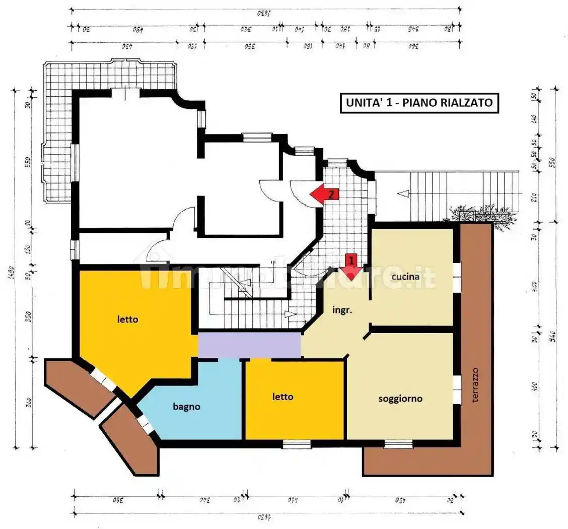 Villa unifamiliare, buono stato, 380 m², Costa di Rovigo - foto 2