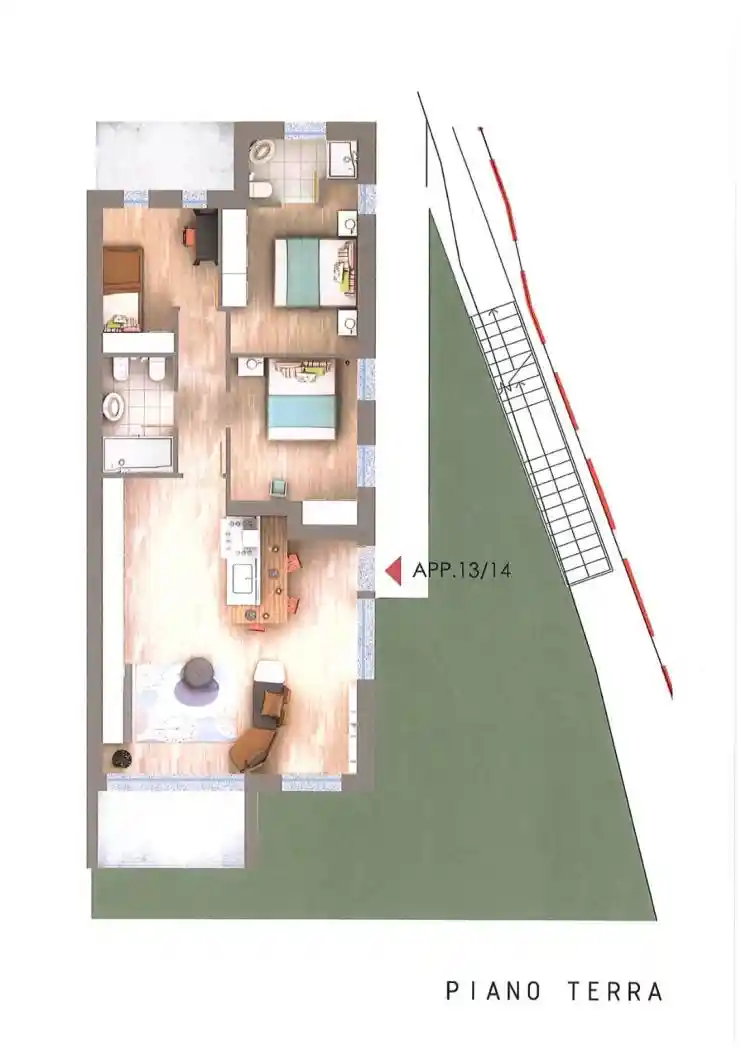 Appartamento in vendita a Aprica