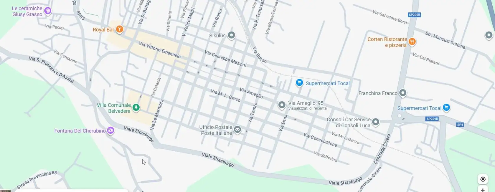 Villa in vendita a Santa Maria di Licodia