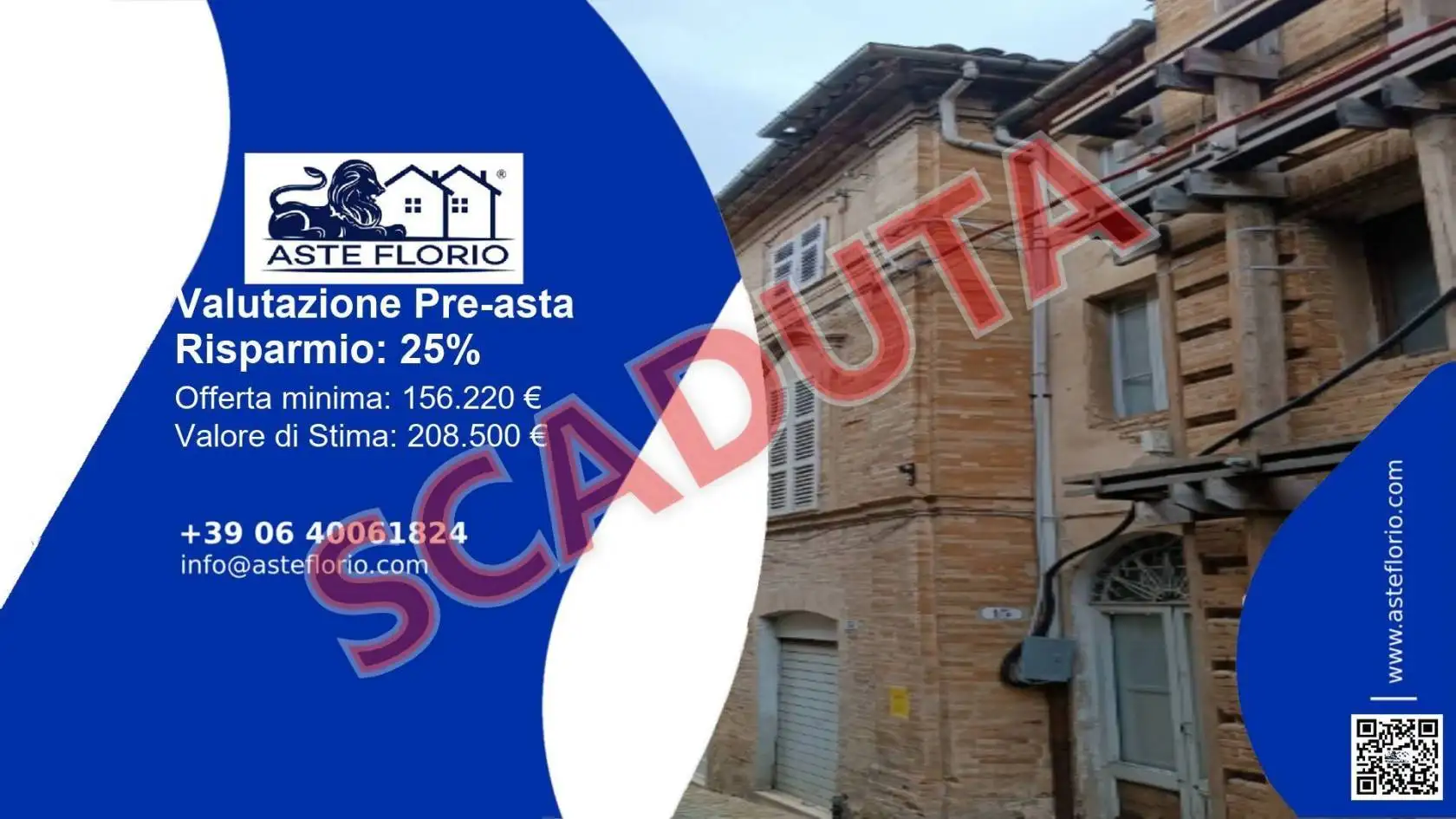 Appartamento in asta a Falerone