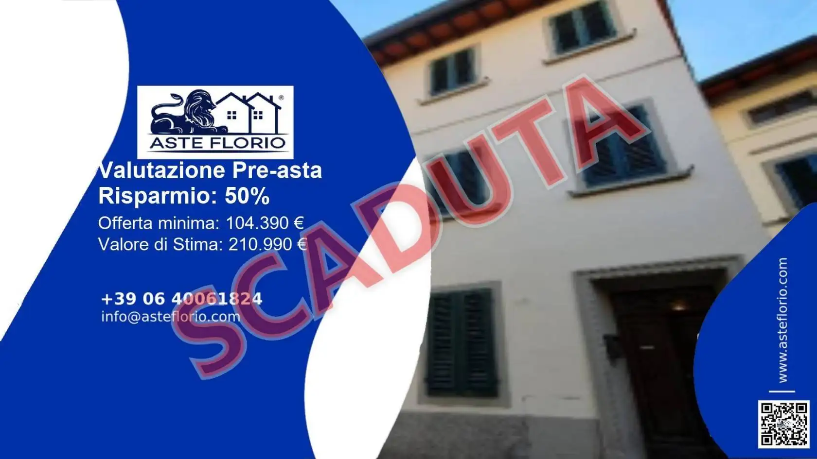 Appartamento in asta a San Godenzo