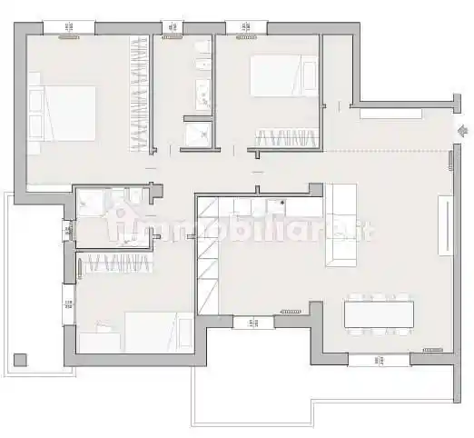 Quadrilocale ottimo stato, terzo piano, Besurica, Piacenza - foto 2