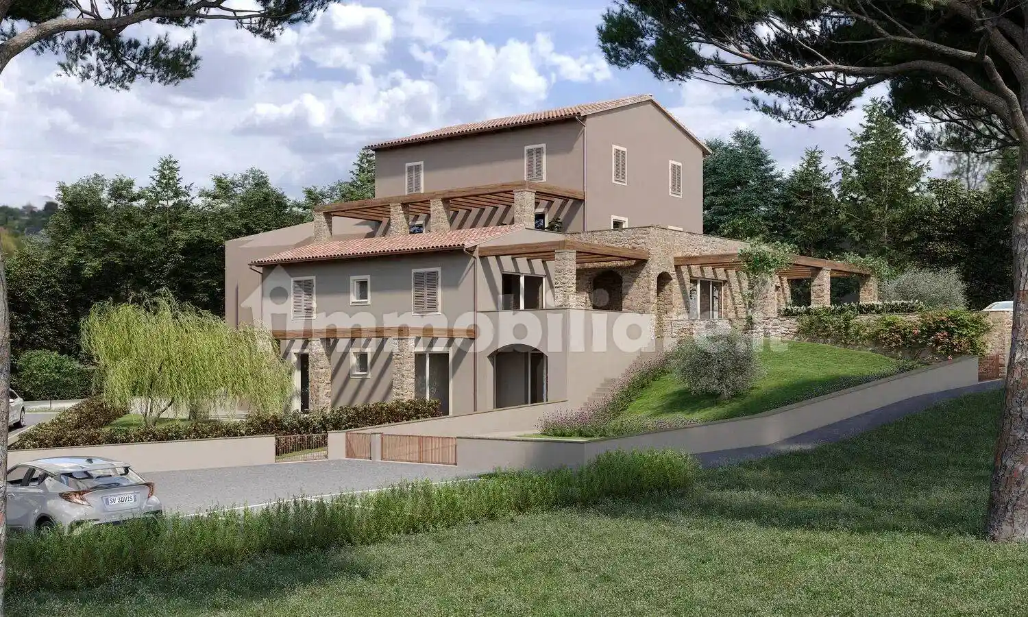 Appartamento in vendita a Montaione