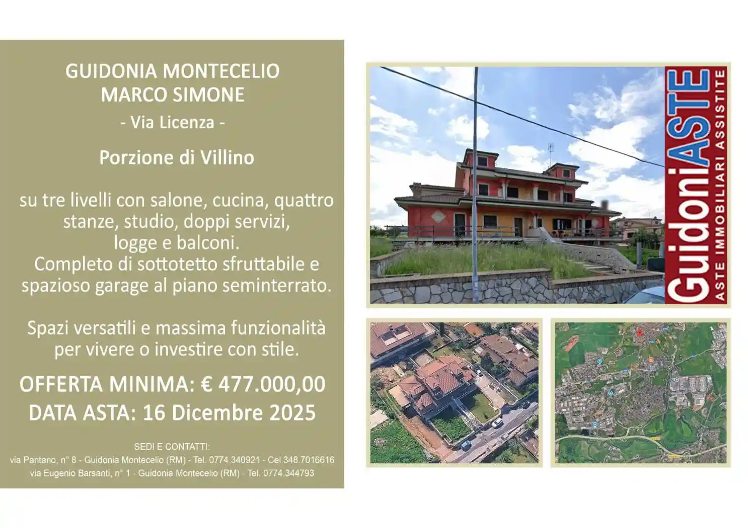 Villa in vendita a Guidonia Montecelio