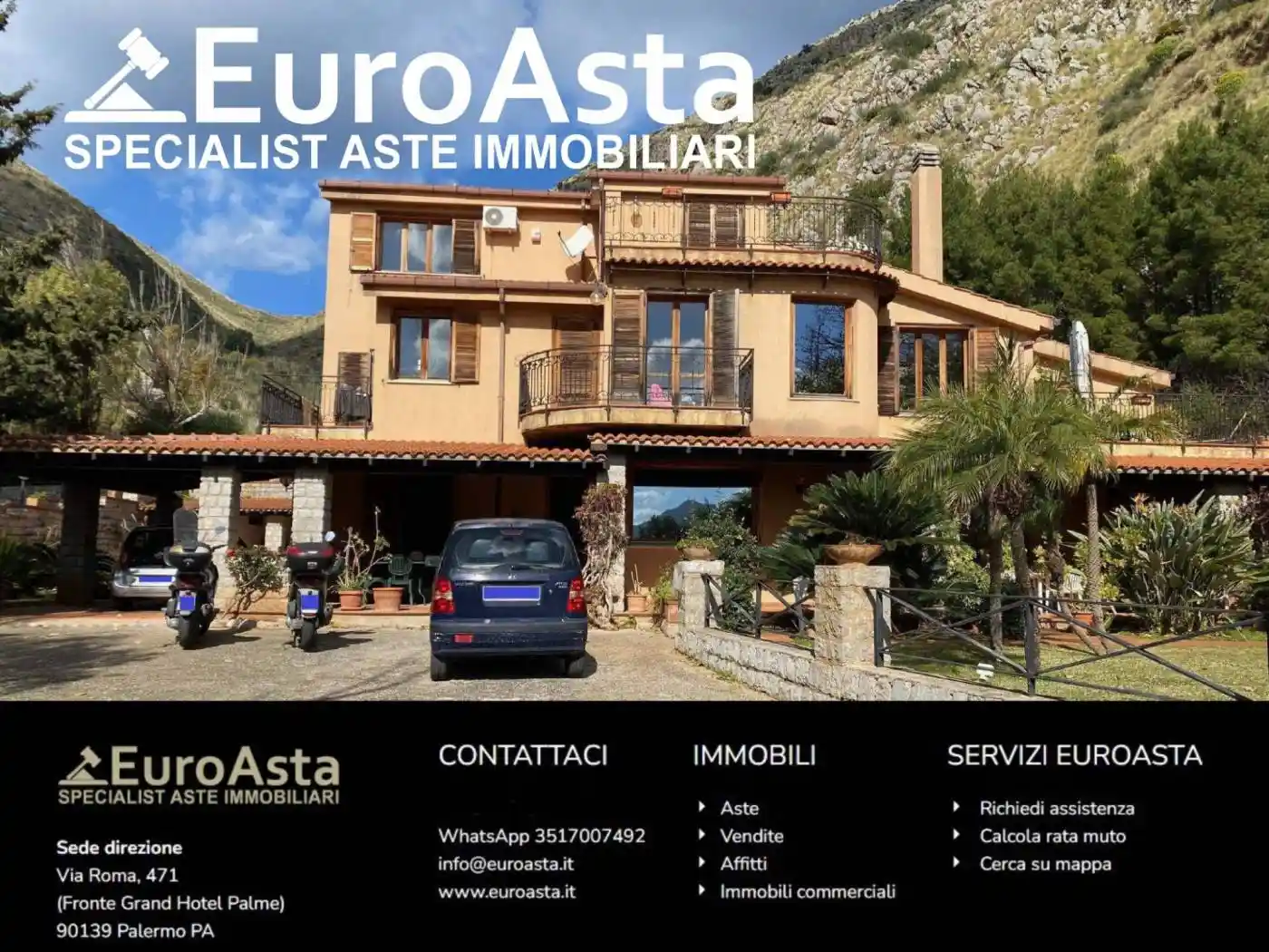 Villa in vendita a Palermo