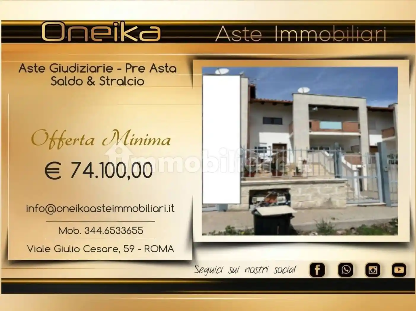 Villetta a schiera in vendita a Formia