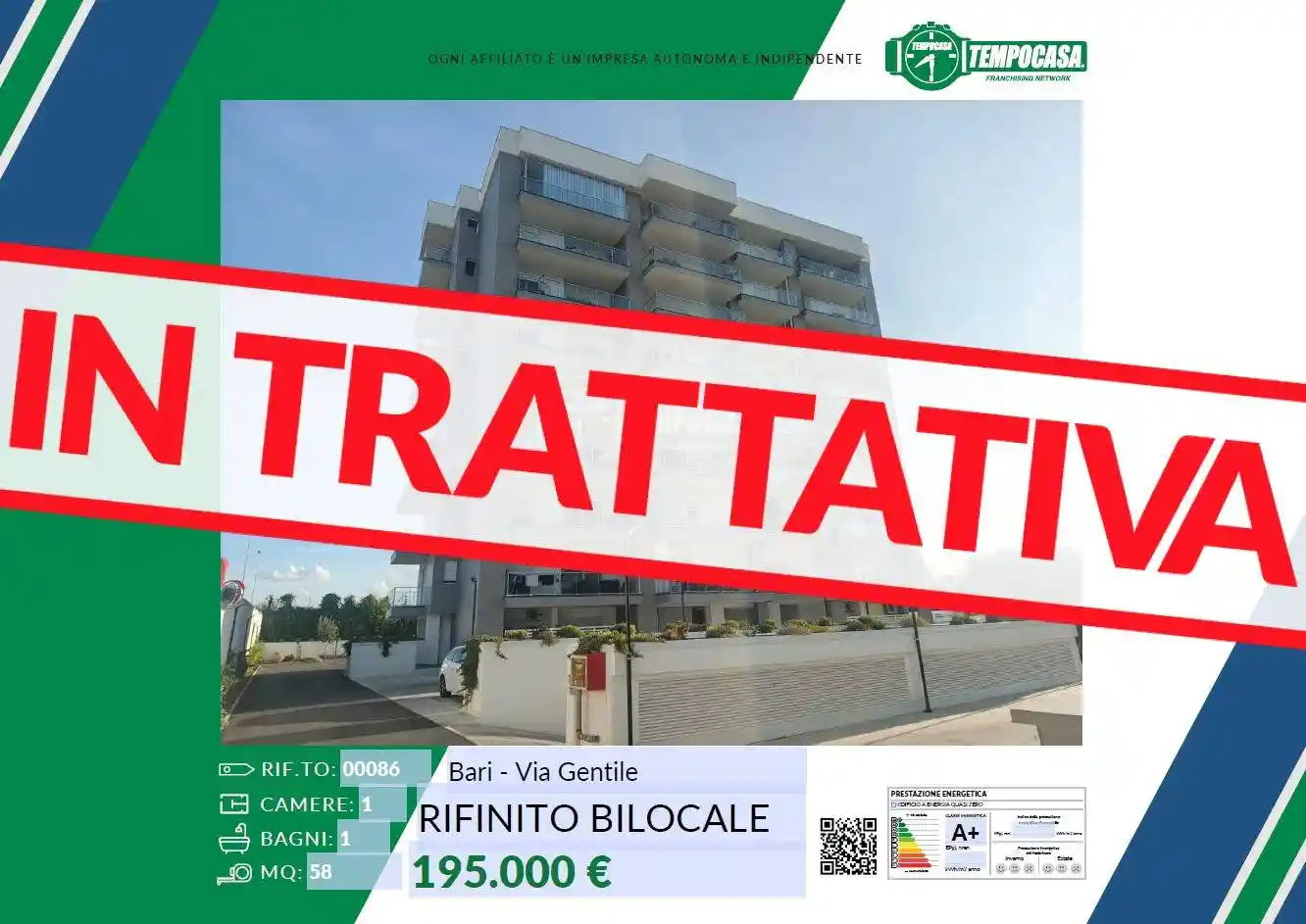 Appartamento in vendita a Bari