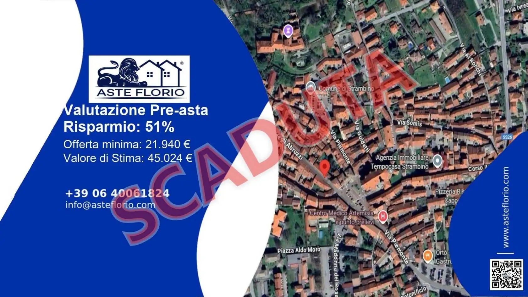 Appartamento in asta a Strambino