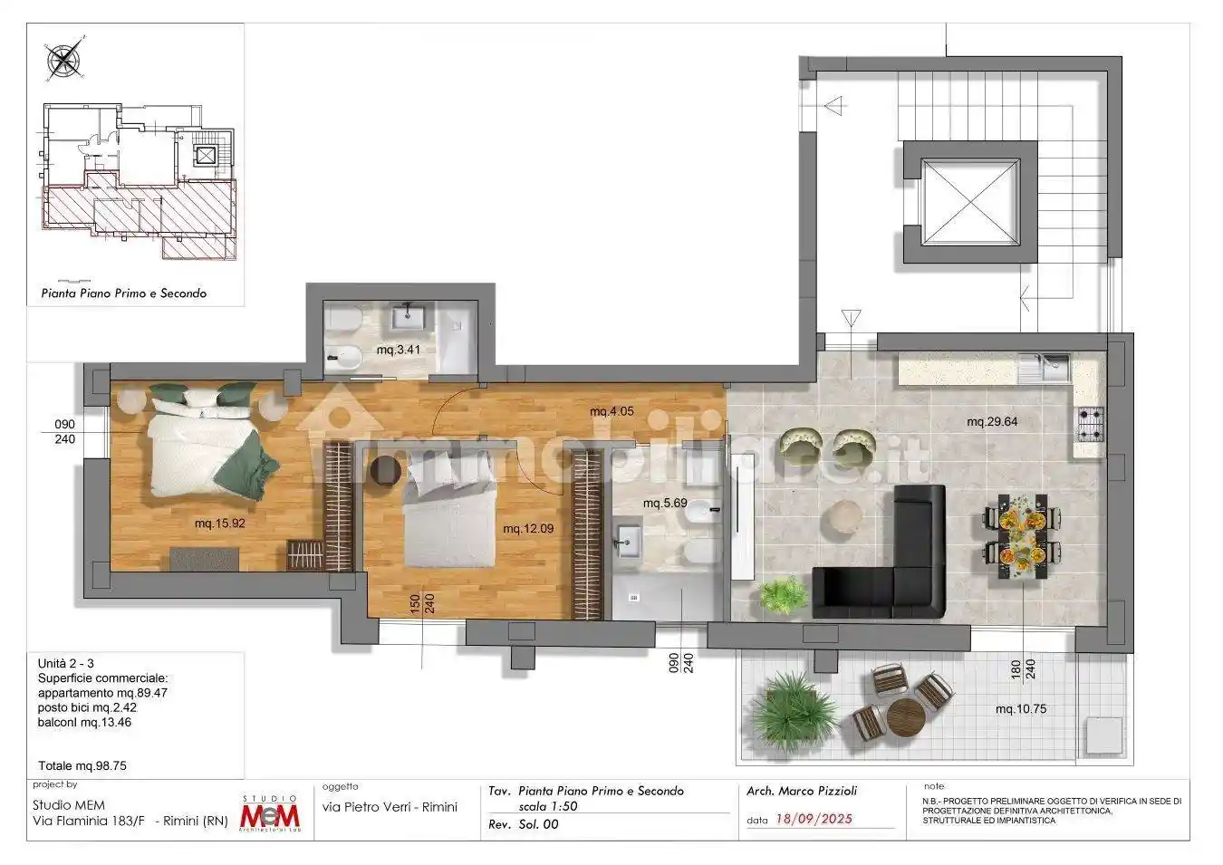 Appartamento in vendita a Rimini