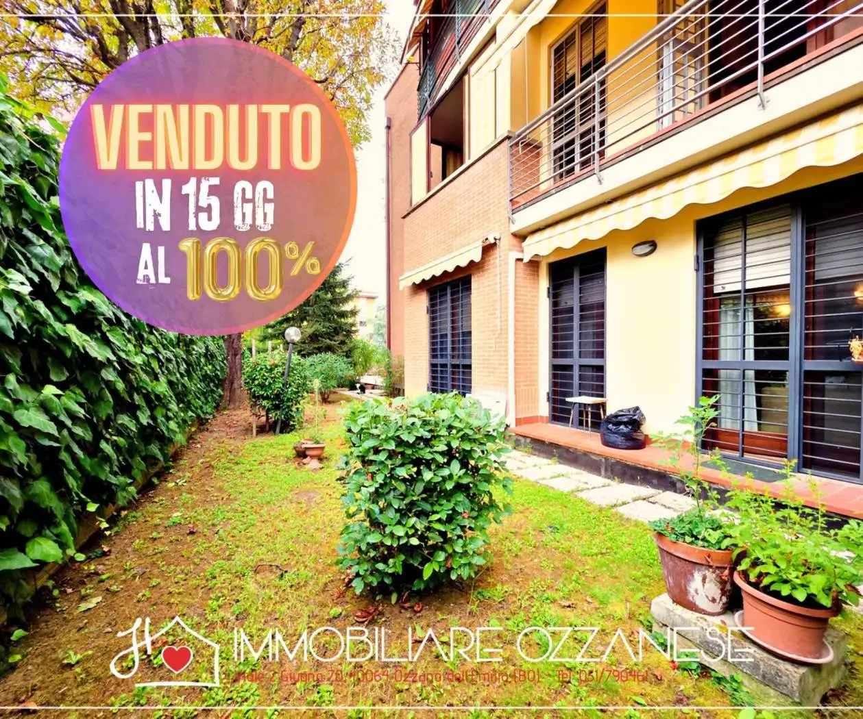 Appartamento in vendita a Ozzano dell'Emilia