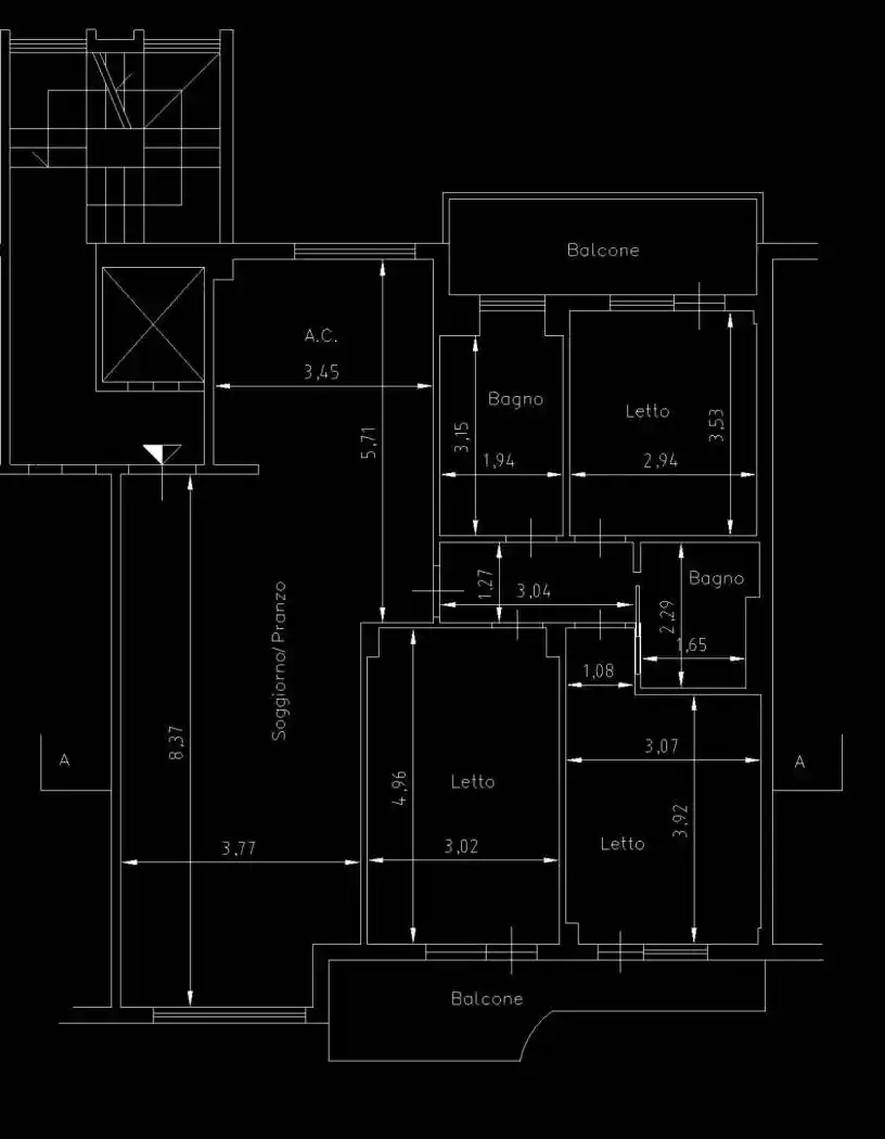Appartamento in vendita a Roma