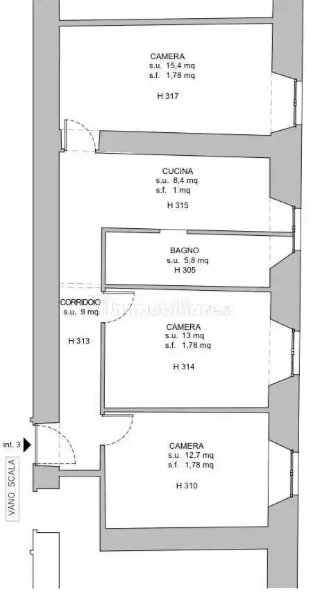 Appartamento in vendita a Roma