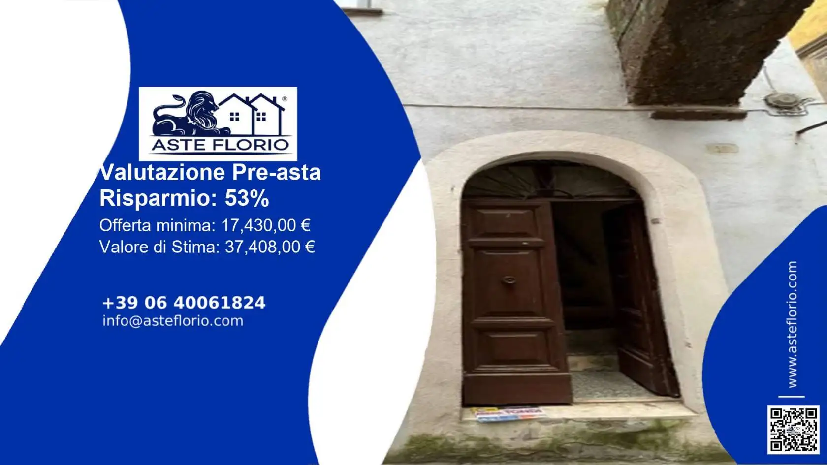 Appartamento in asta a Gallese