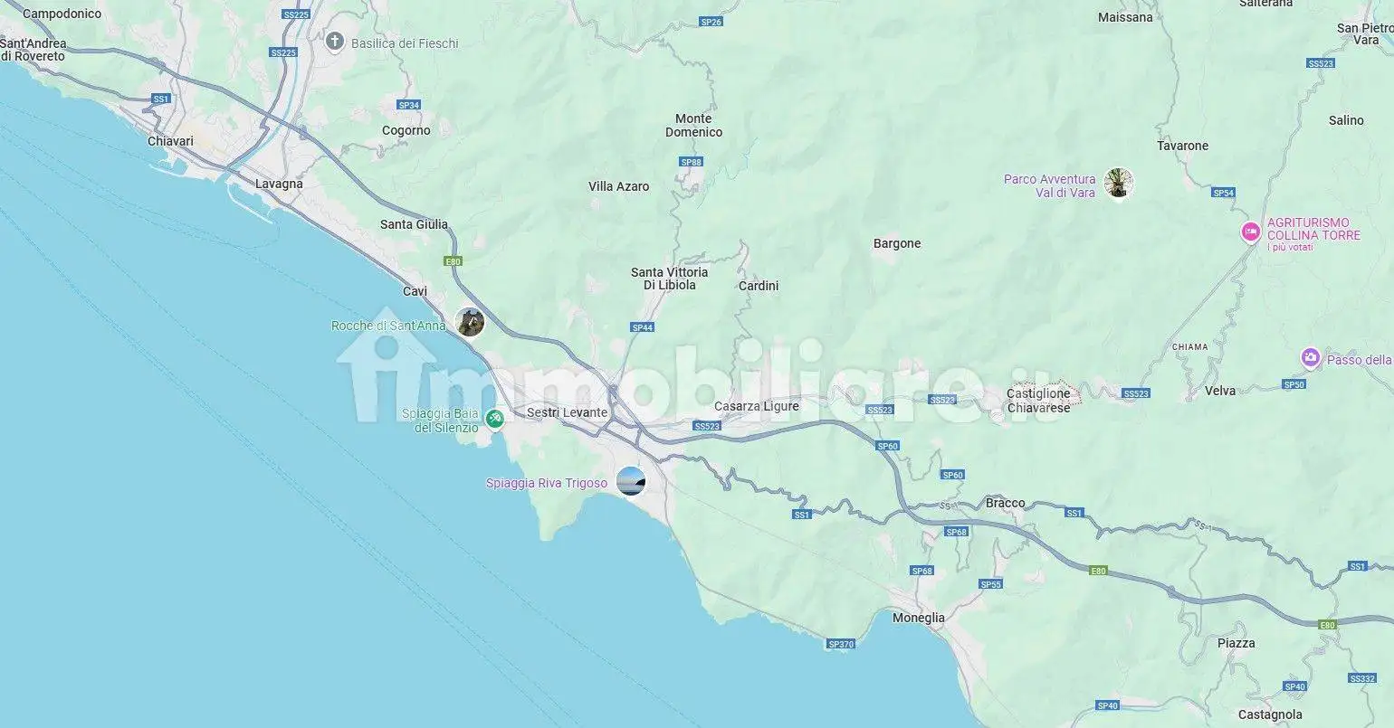 Appartamento in asta a Castiglione Chiavarese