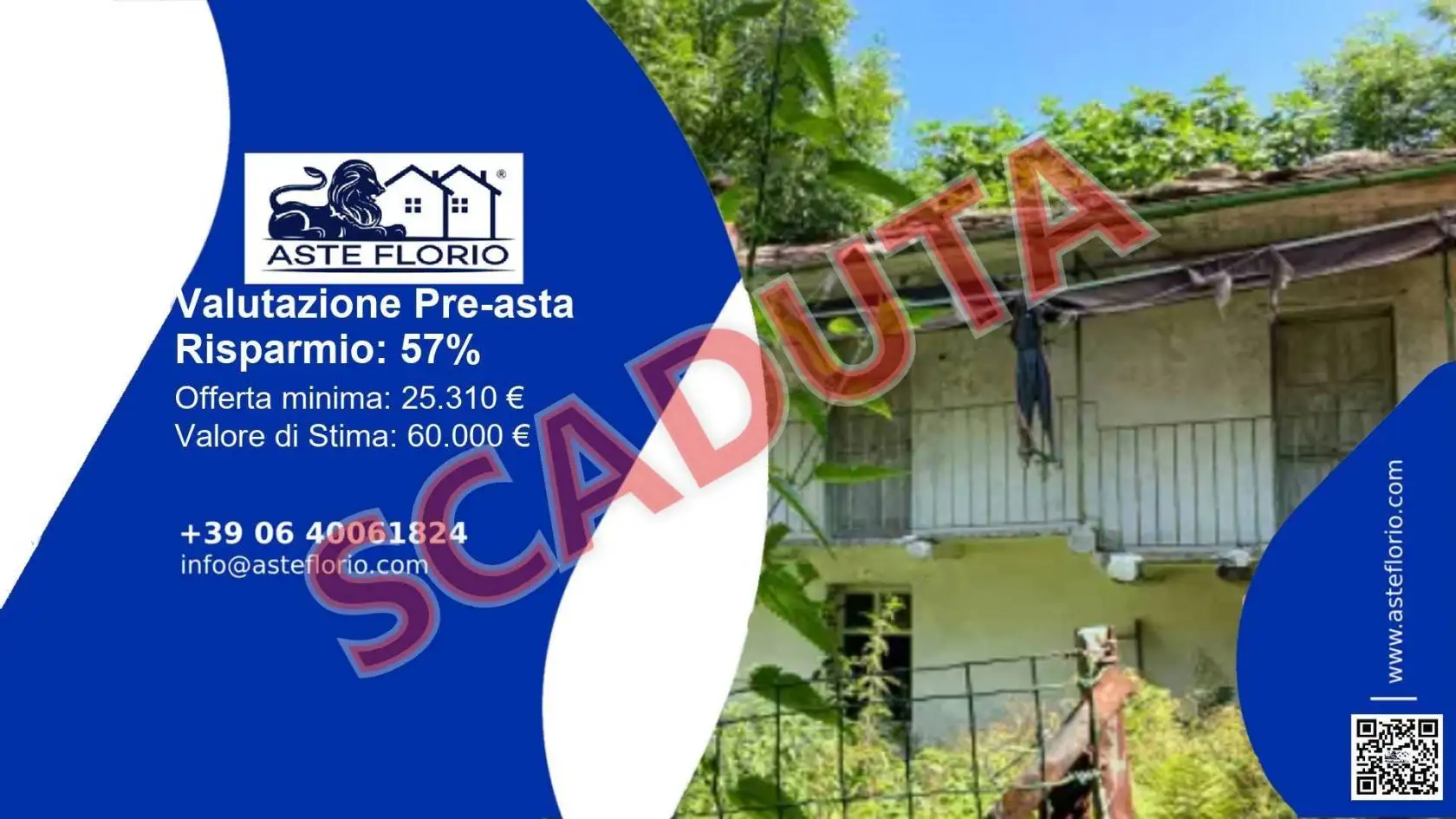 Rustico - Casale in asta a Lusernetta