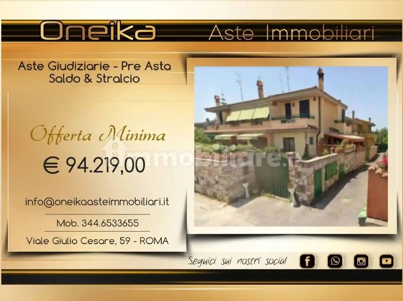 Villetta a schiera in vendita a Anzio