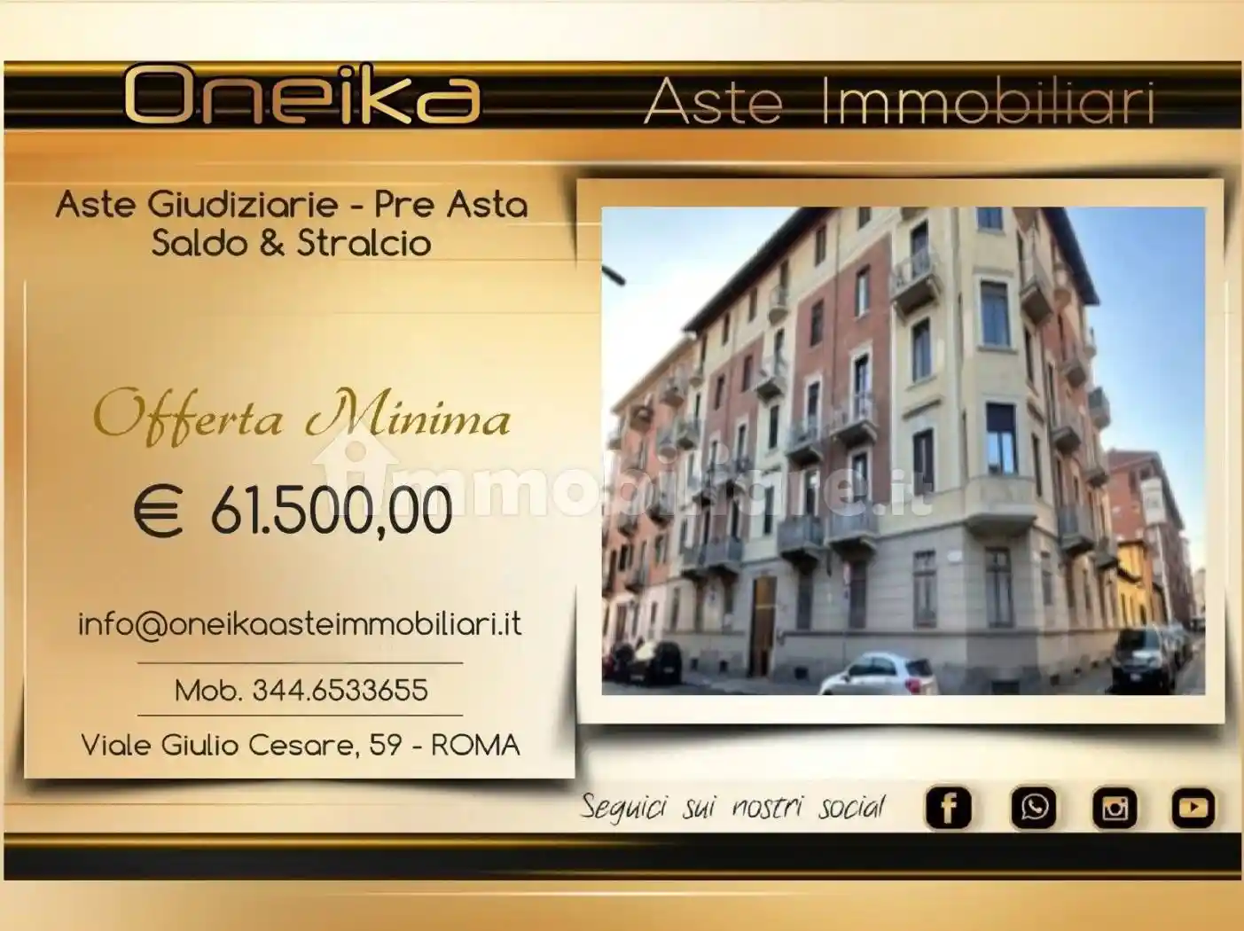 Appartamento in vendita a Torino