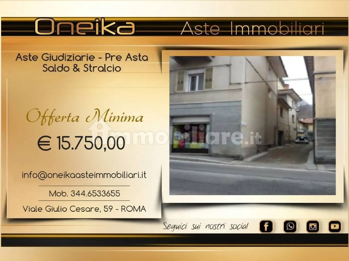 Appartamento in asta a Perosa Argentina