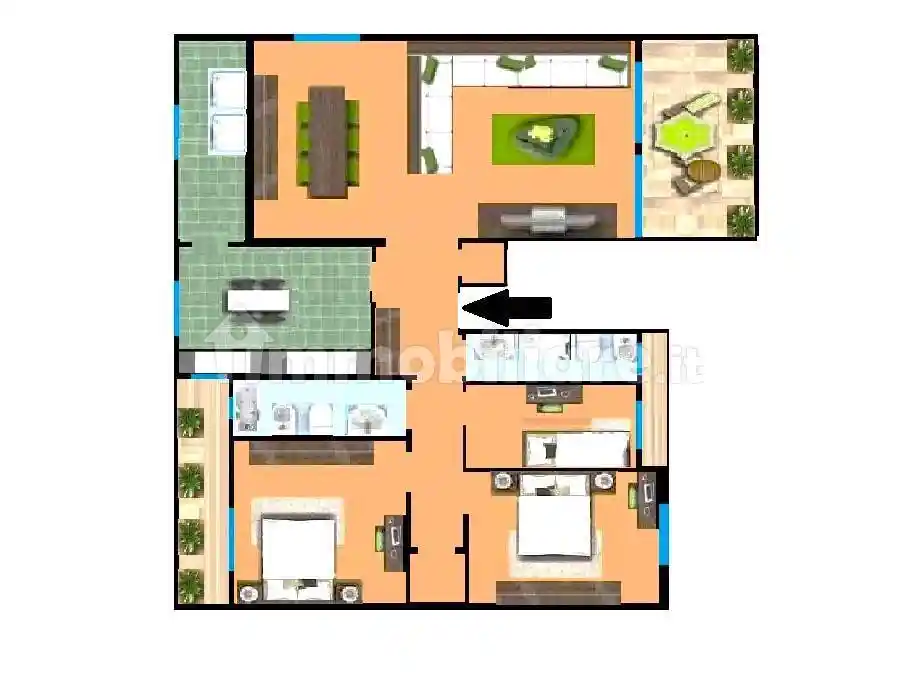 Appartamento via Pietro Canevari 7, Baggio, Milano - foto 2